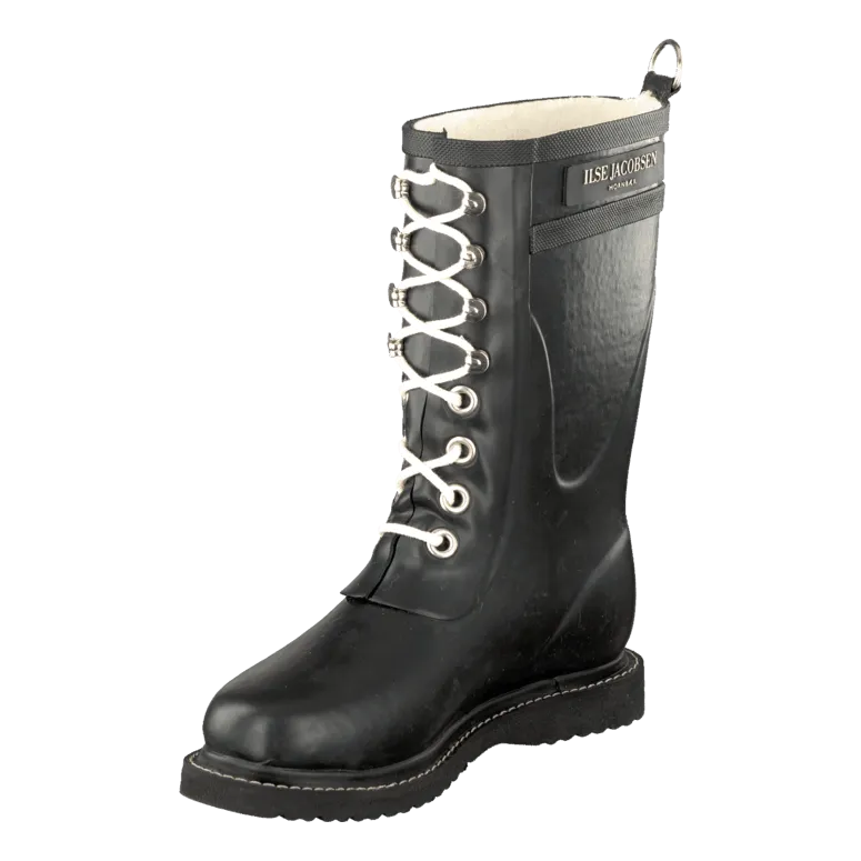 3/4 Rubber Boots Black