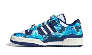 Adidas Forum 84 Low Bape 30th Anniversary Blue Camo