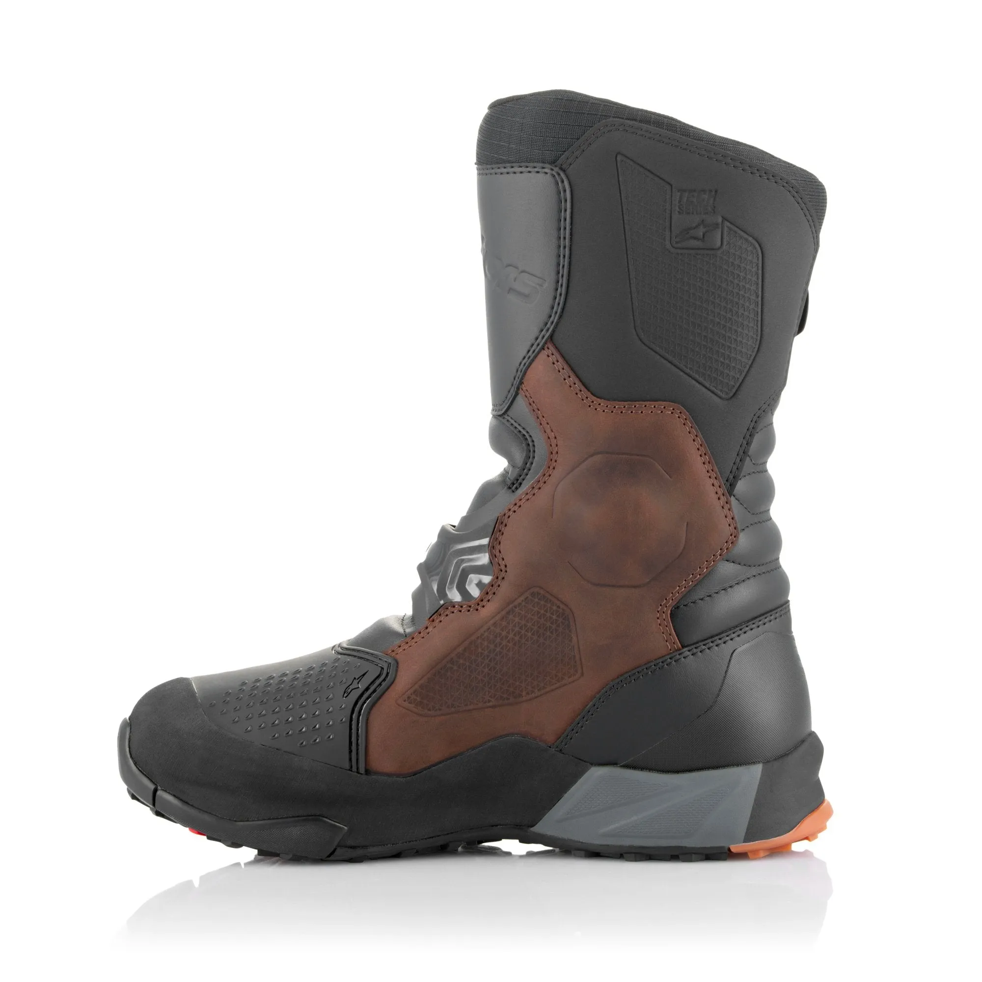 Alpinestars XT-8 Gore-Tex Adventure Motorcycle Touring Boots Black Brown