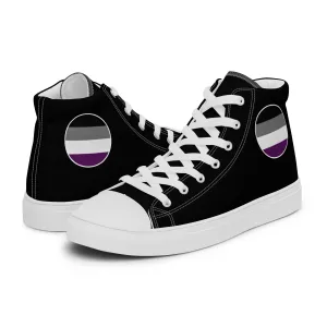 Asexual Ace Women’s High Top Canvas Athletic Shoes