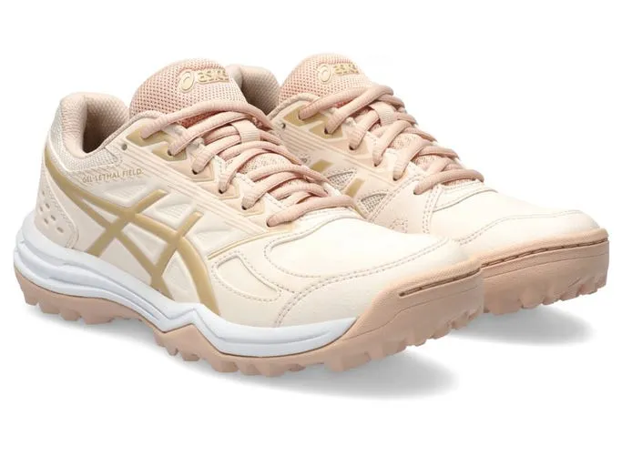 Asics Womens Gel Lethal Field Turf and Hockey Shoe - Rose Dust/Champagne