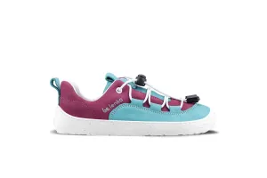 Be Lenka Kids barefoot sneakers - Xplorer - Light Teal & Plum CLEARANCE