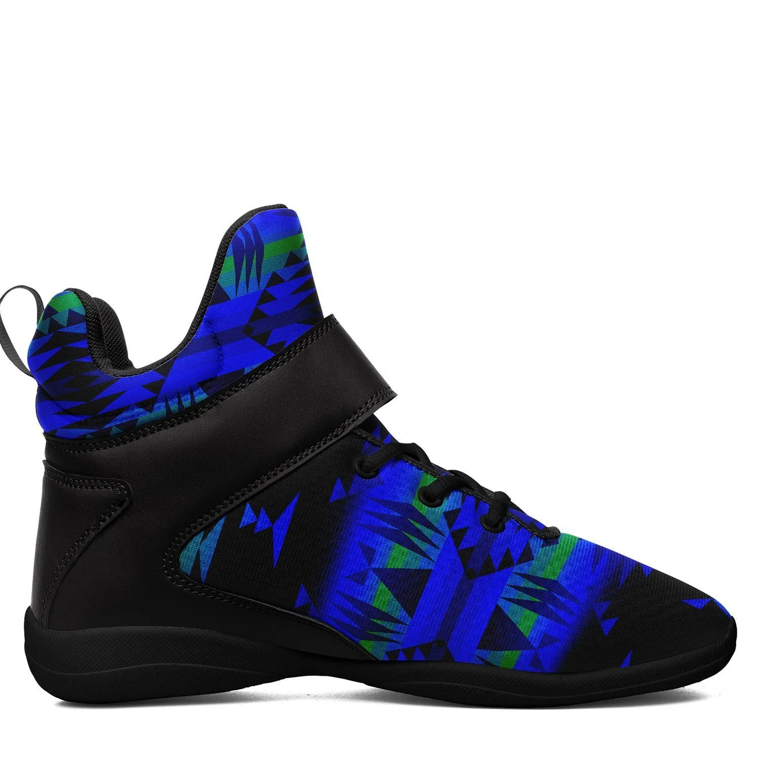 Between the Blue Ridge Mountains Ipottaa Basketball / Sport High Top Shoes - Black Sole