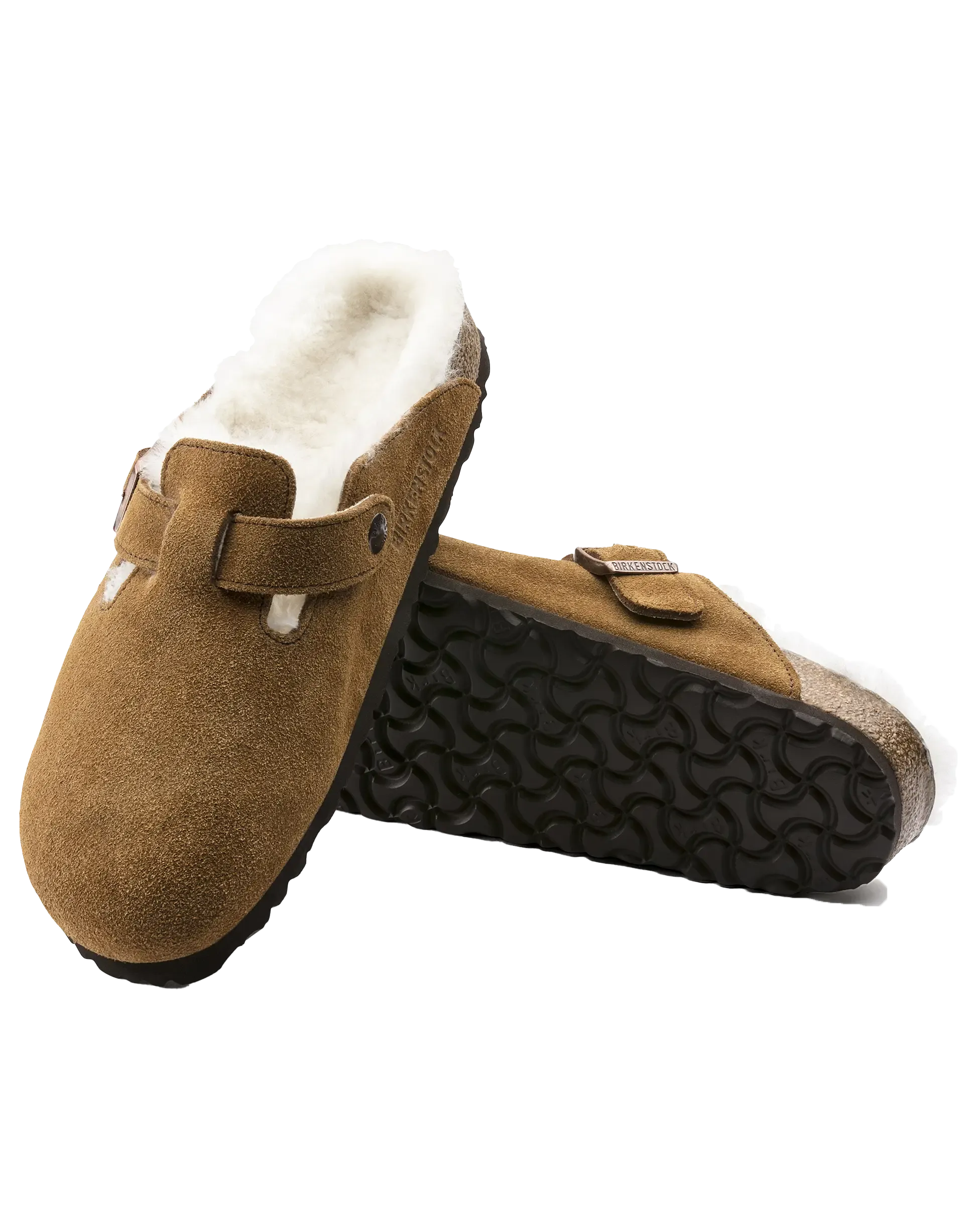 Boston Shearling Slippers in Mink