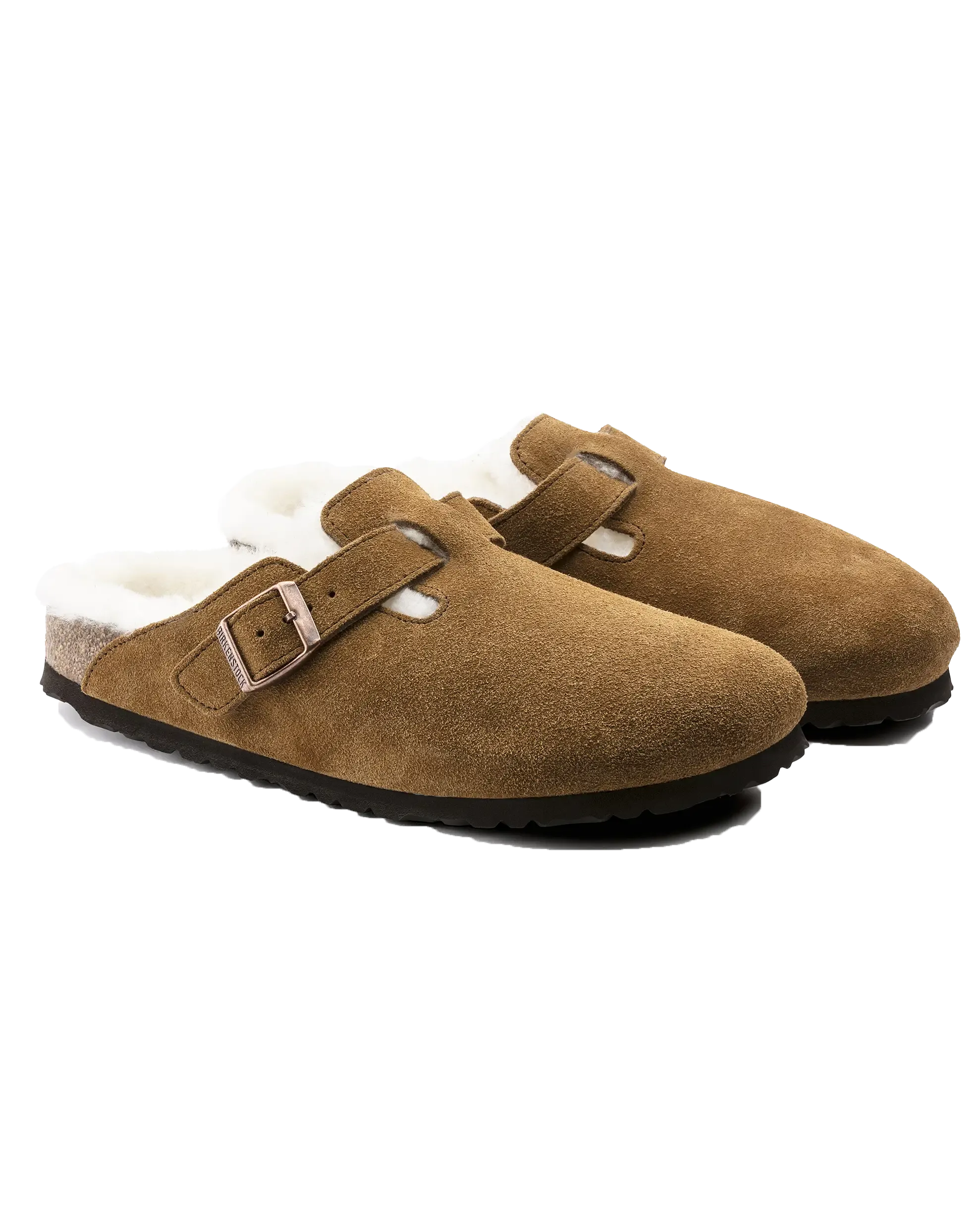 Boston Shearling Slippers in Mink