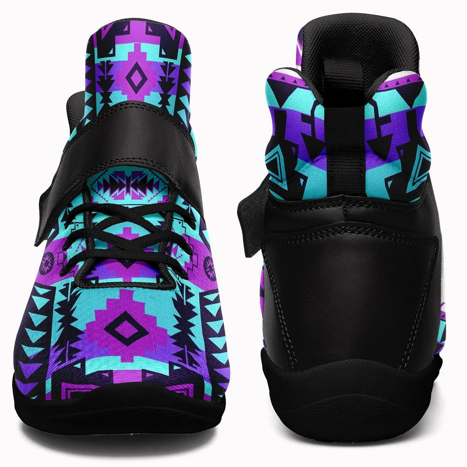 Chiefs Mountain Moon Shadow Ipottaa Basketball / Sport High Top Shoes - Black Sole