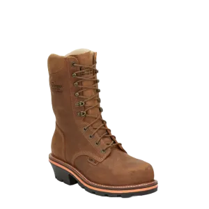 Chippewa Men's Thunderstruck Waterproof Tan Lace Up Work Boots TH1030