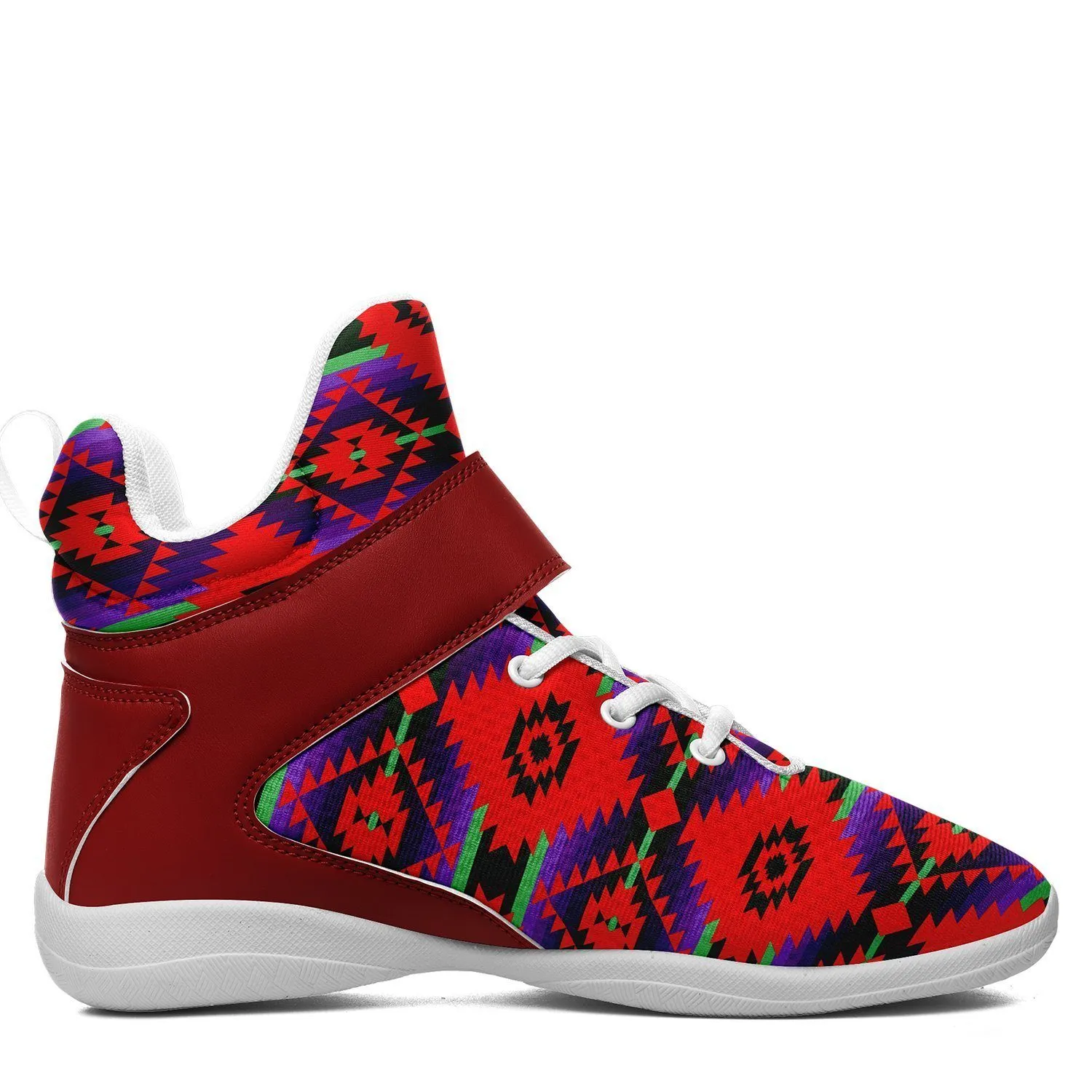 Cree Confederacy Chicken Dance Kid's Ipottaa Basketball / Sport High Top Shoes