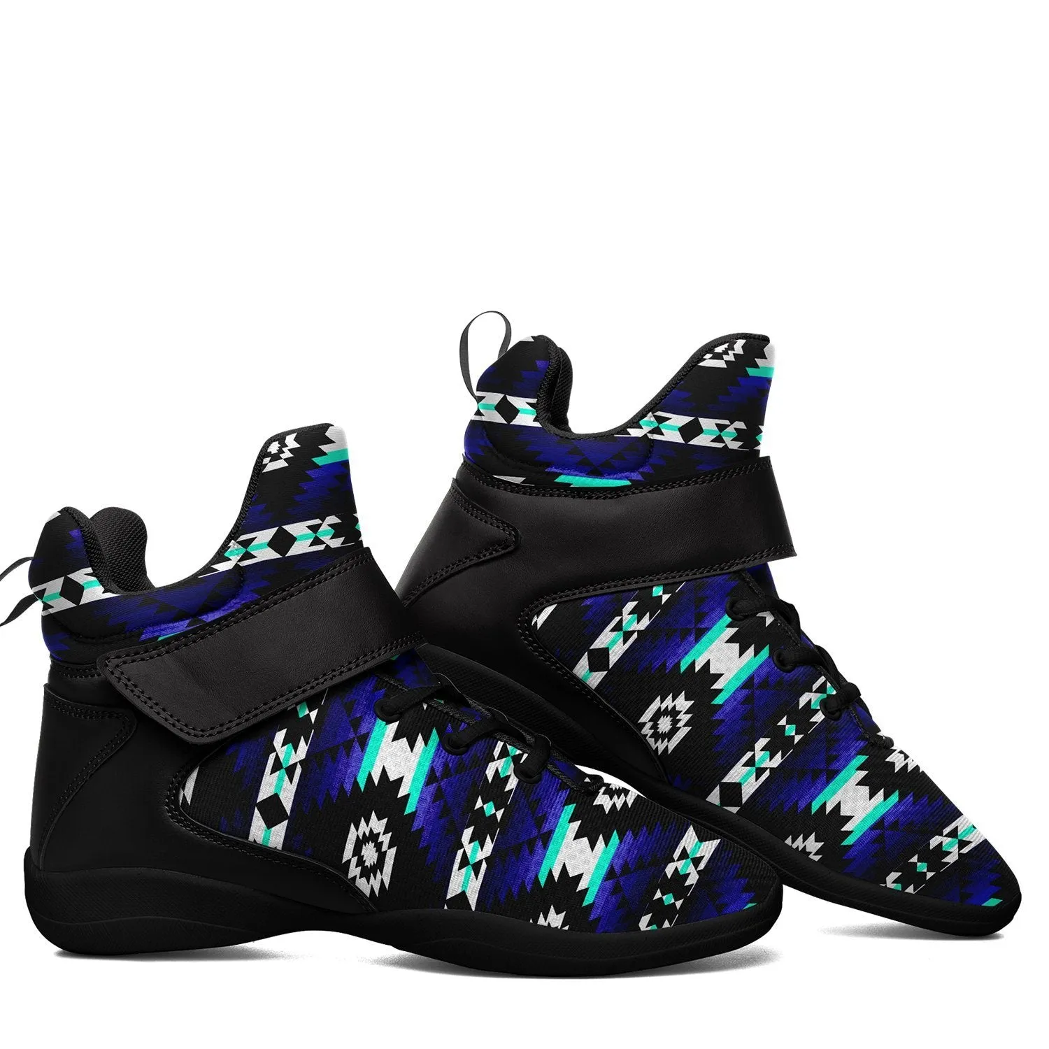 Cree Confederacy Midnight Ipottaa Basketball / Sport High Top Shoes