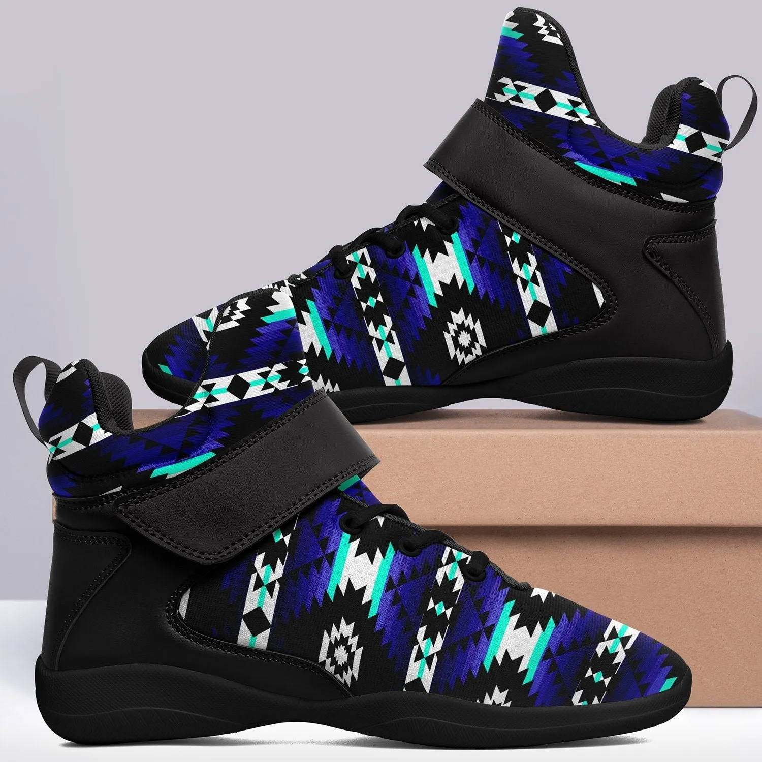 Cree Confederacy Midnight Ipottaa Basketball / Sport High Top Shoes