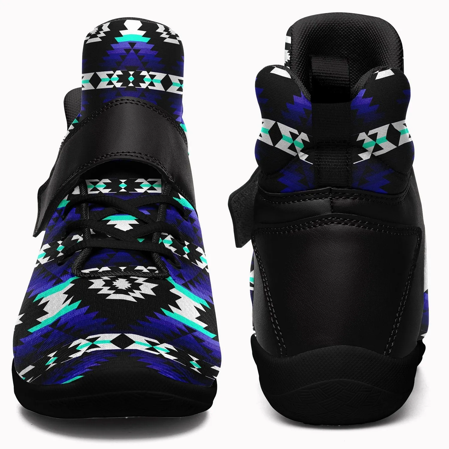 Cree Confederacy Midnight Ipottaa Basketball / Sport High Top Shoes