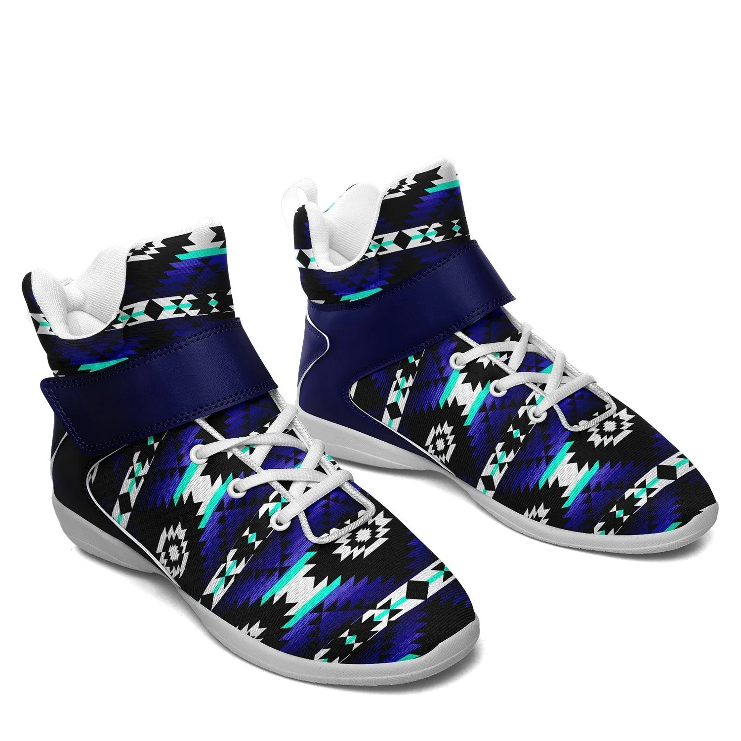 Cree Confederacy Midnight Ipottaa Basketball / Sport High Top Shoes