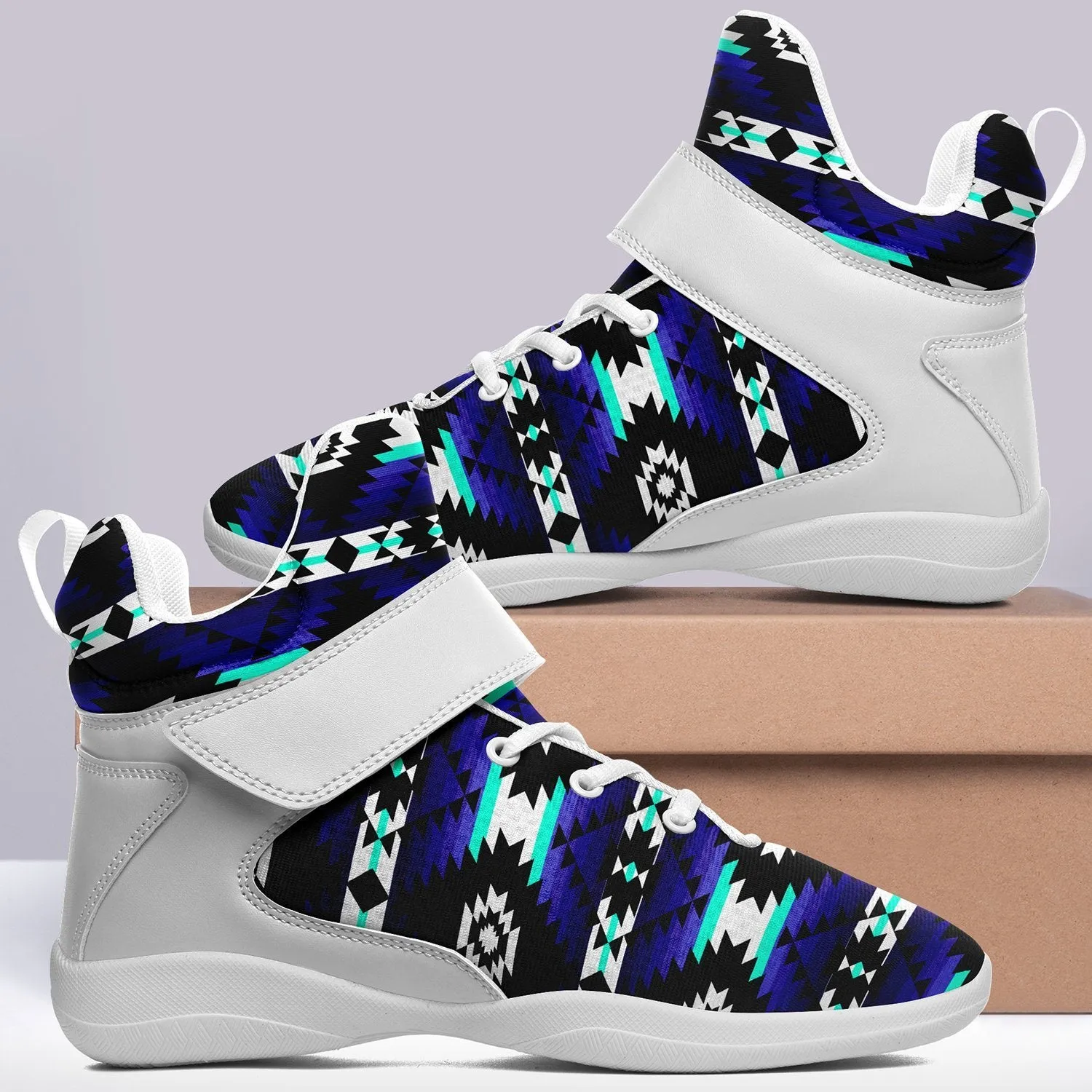 Cree Confederacy Midnight Ipottaa Basketball / Sport High Top Shoes