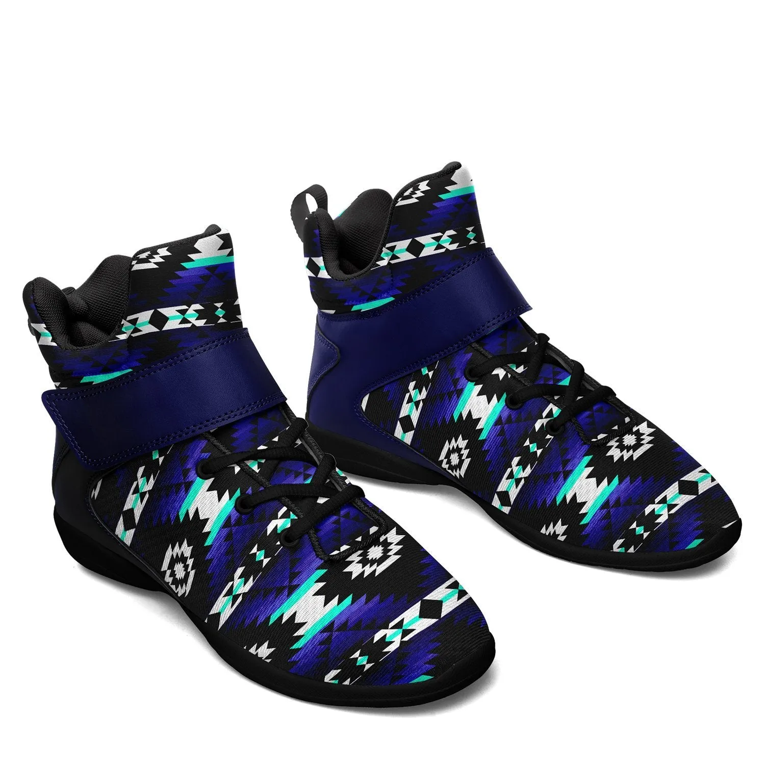 Cree Confederacy Midnight Ipottaa Basketball / Sport High Top Shoes