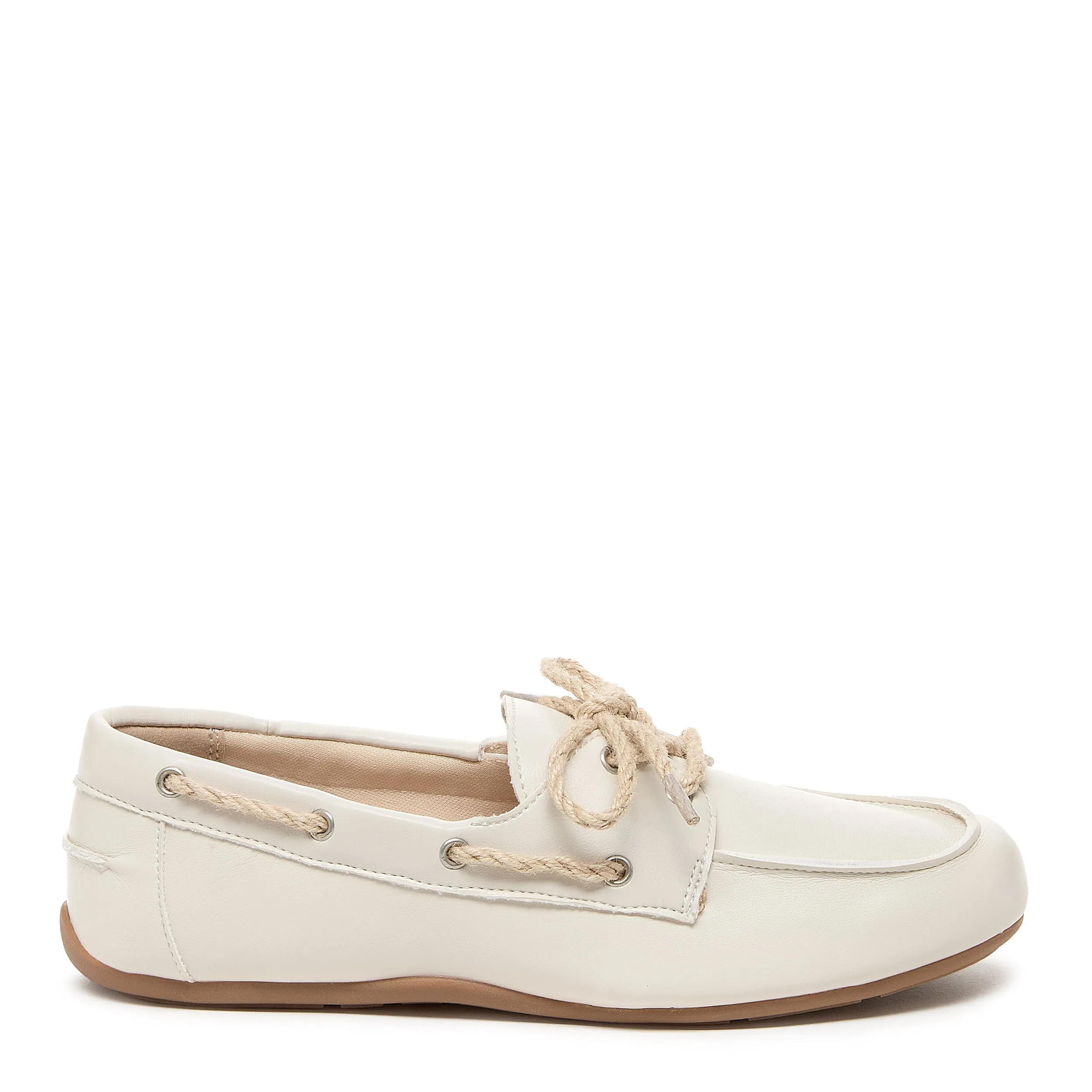 Dawson Ivory Boat Shoe