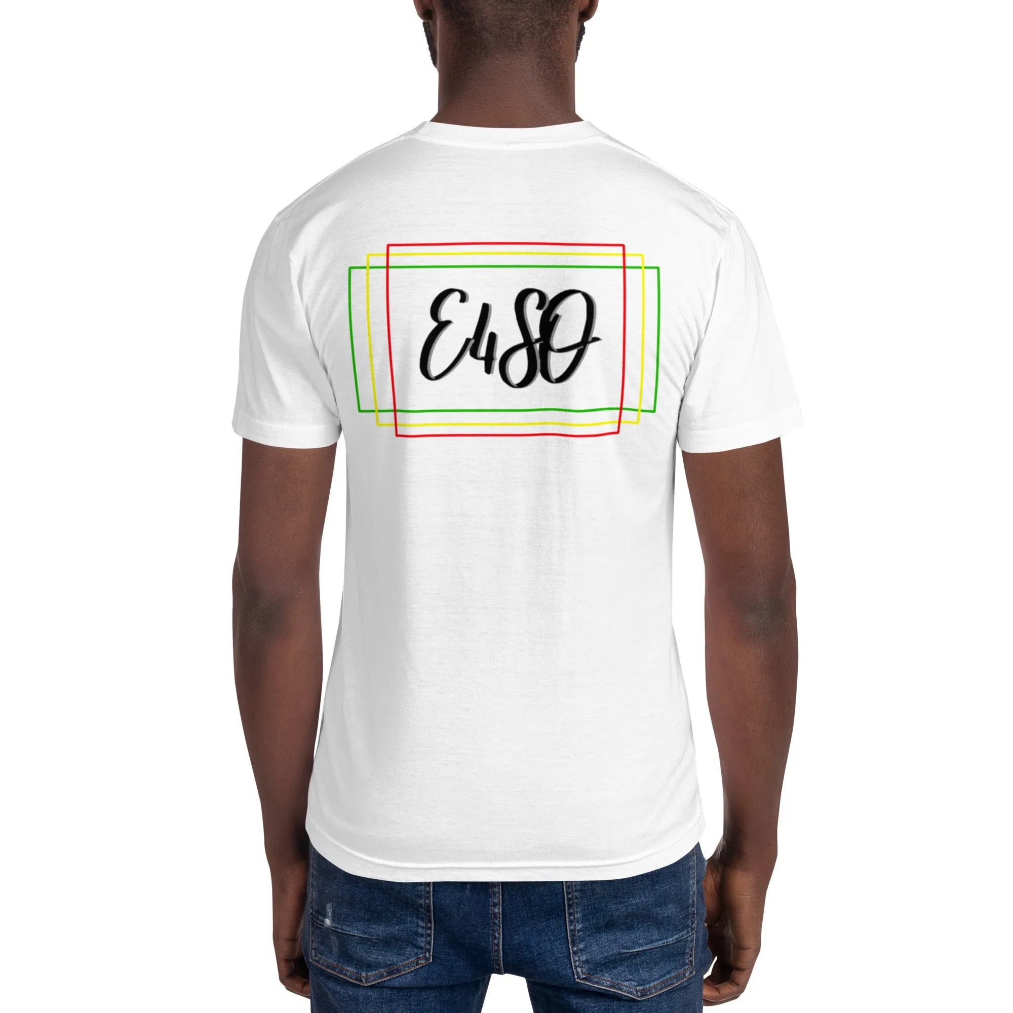 E4SO Basic Boarder Unisex Crew Neck Tee