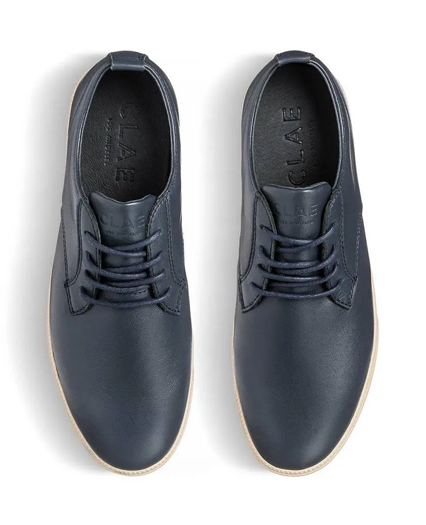 Ellington Deep Navy Milled Leather