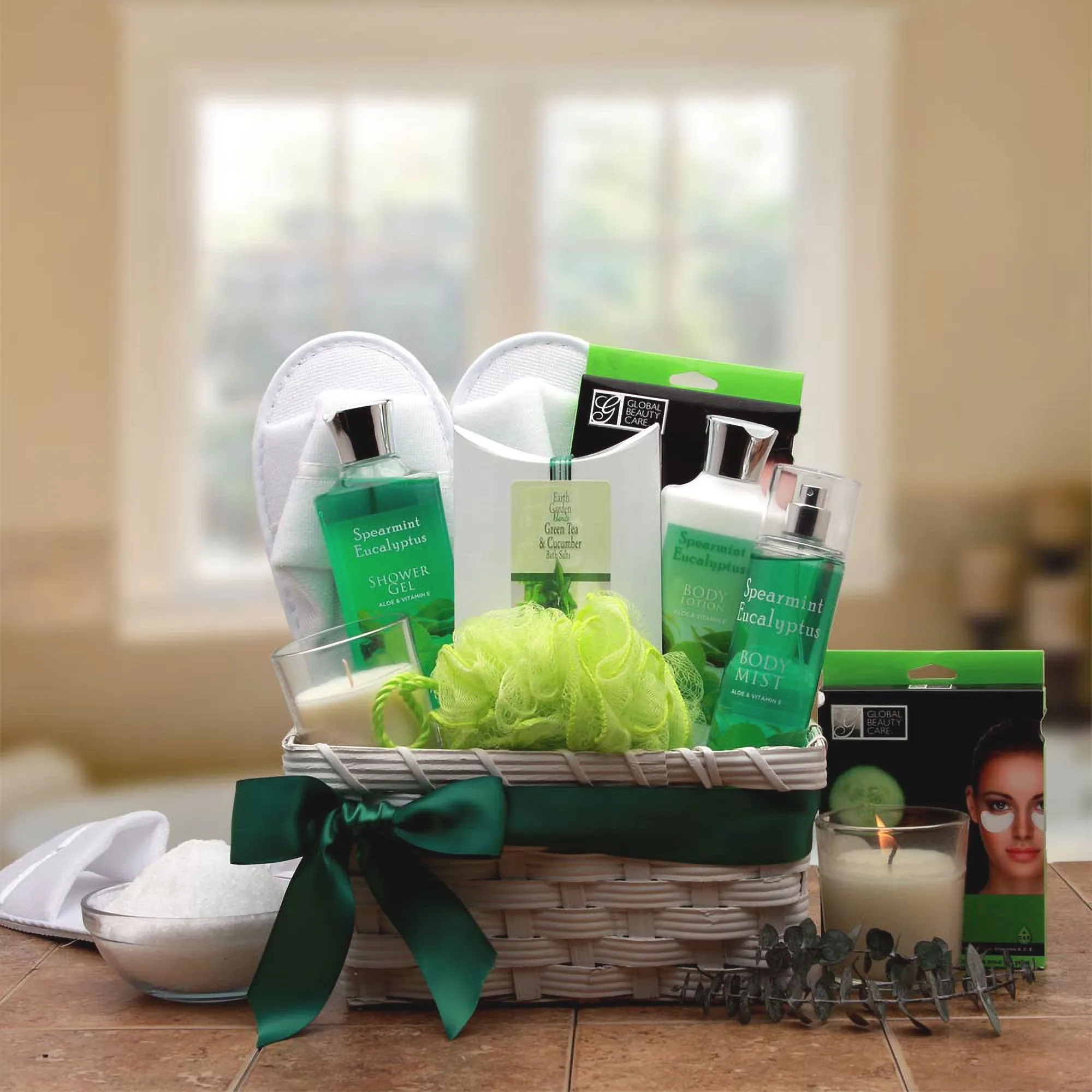 Eucalyptus Spa Gift Basket