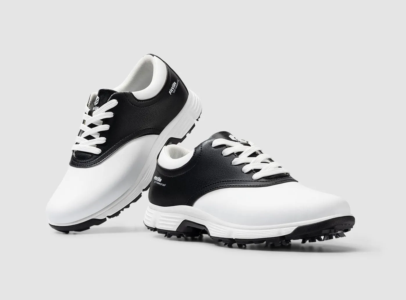 FitVille Men's GreenTread Golf Shoes V1