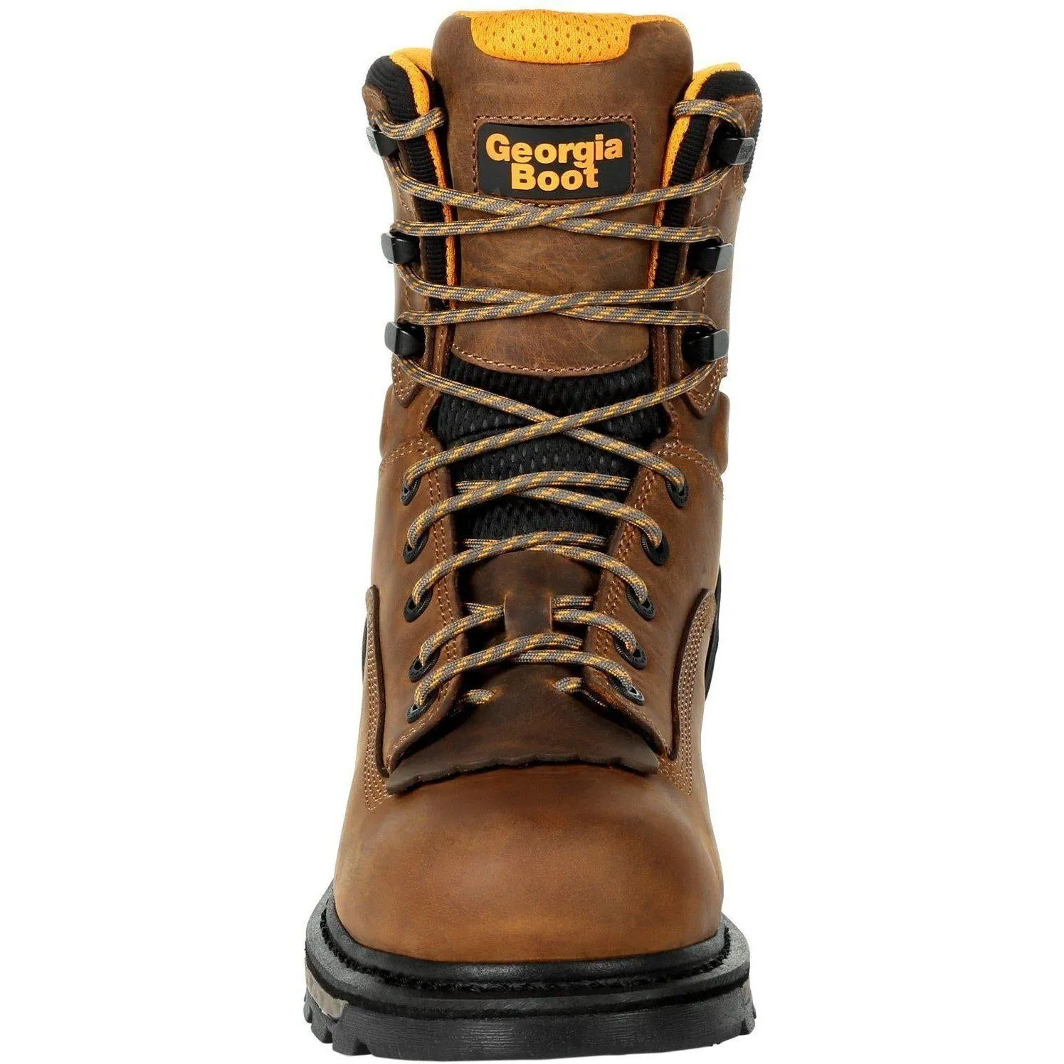 Georgia Men's LTX 8" Soft Toe WP Carbo-Tec Work Boot- Brown - GB00392