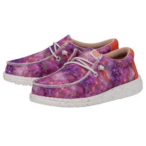 Hey Dude Wendy Youth Galaxy Pink Multi