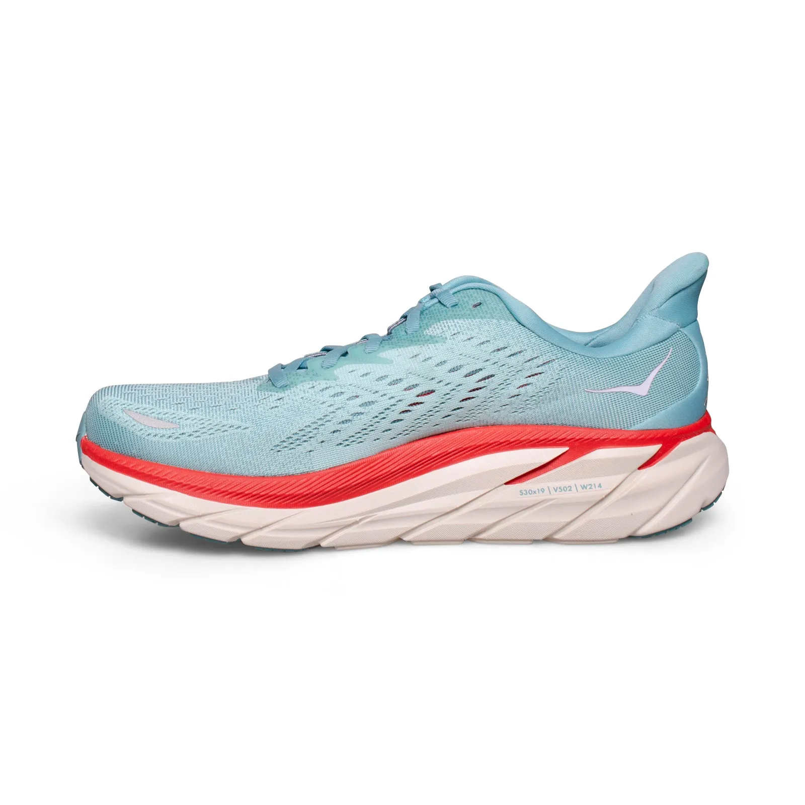 Hoka One One Clifton 8 Aquarelle / Eggshell Blue Running Shoes - Women's