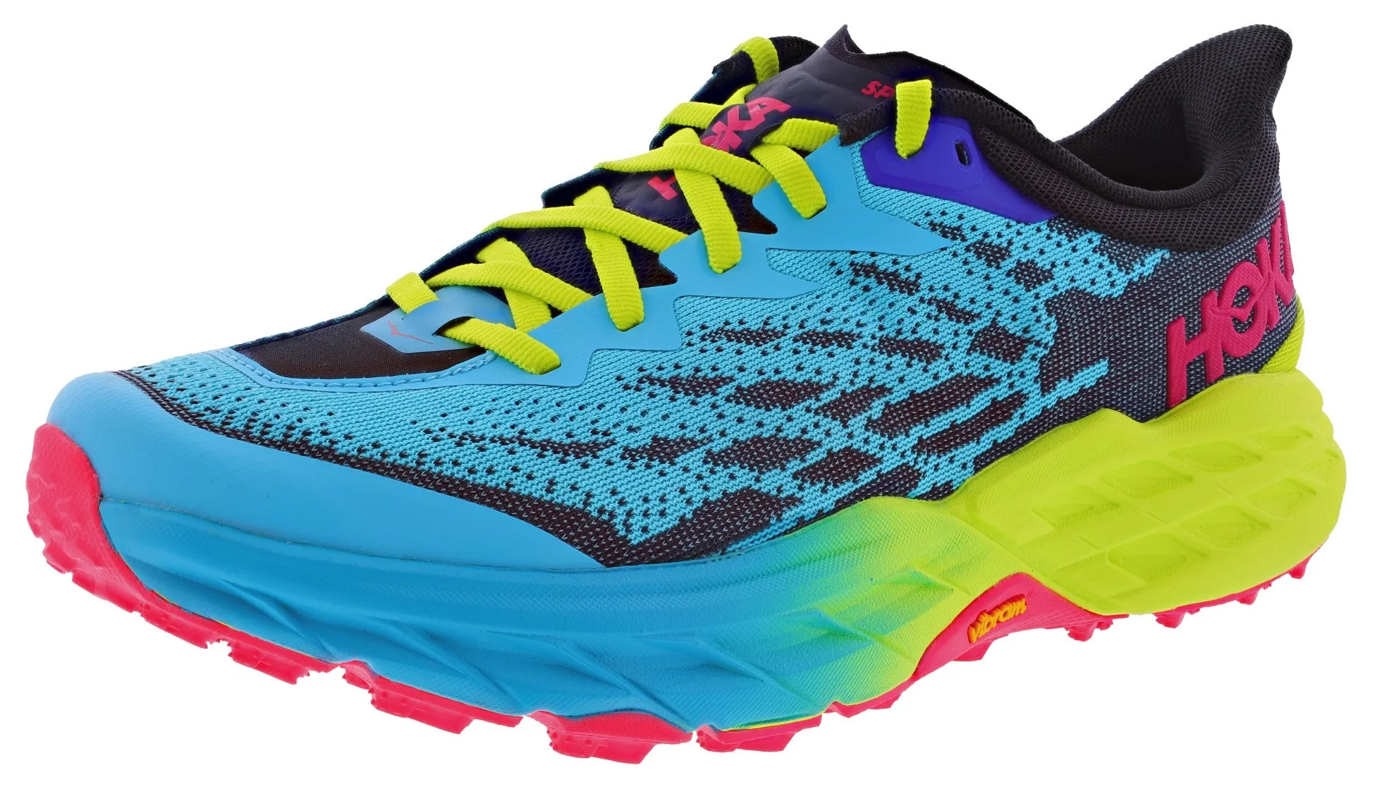 Hoka Women's Speedgoat 5 All Terrain Trail Running Shoes