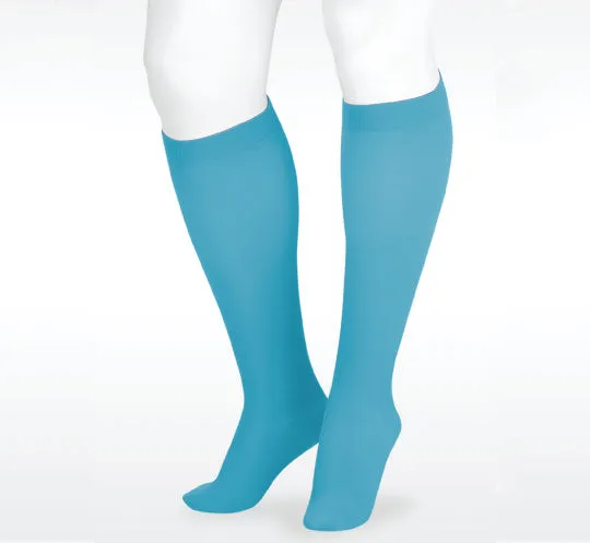 Juzo Dynamic Knee High 20-30 mmHg w/ 5 cm Silicone Band, Trend Colors