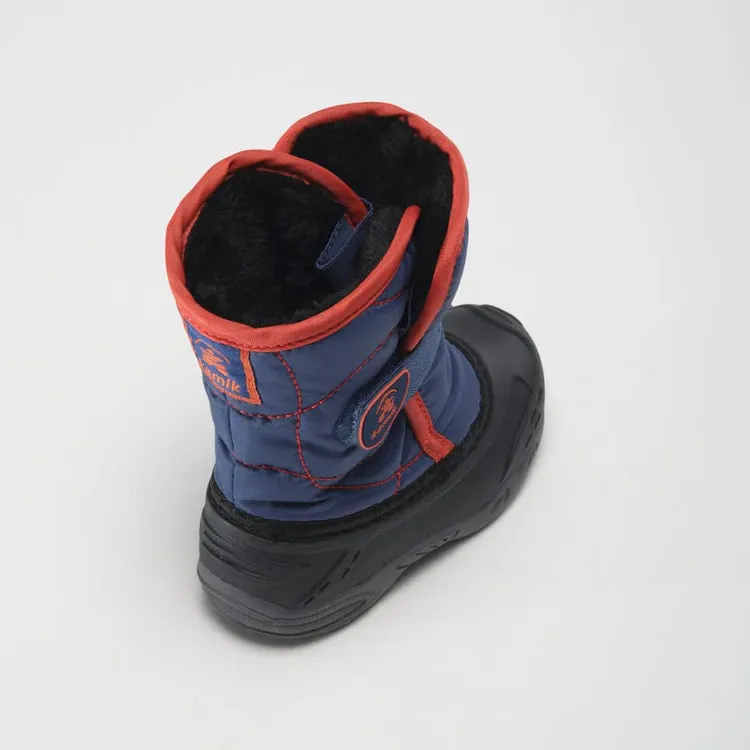 Kamik Navy/Orange Snowbug 5 Toddler Boot