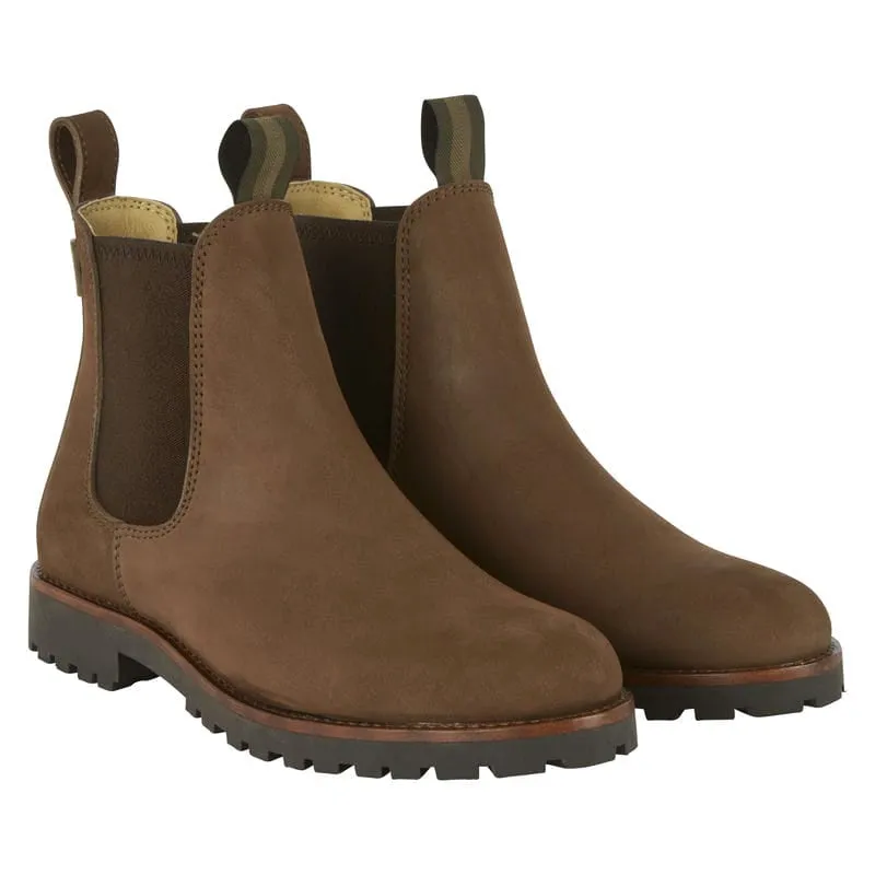 Le Chameau Chelsea Aventure Nubuck Ladies Waterproof Boots - Marron