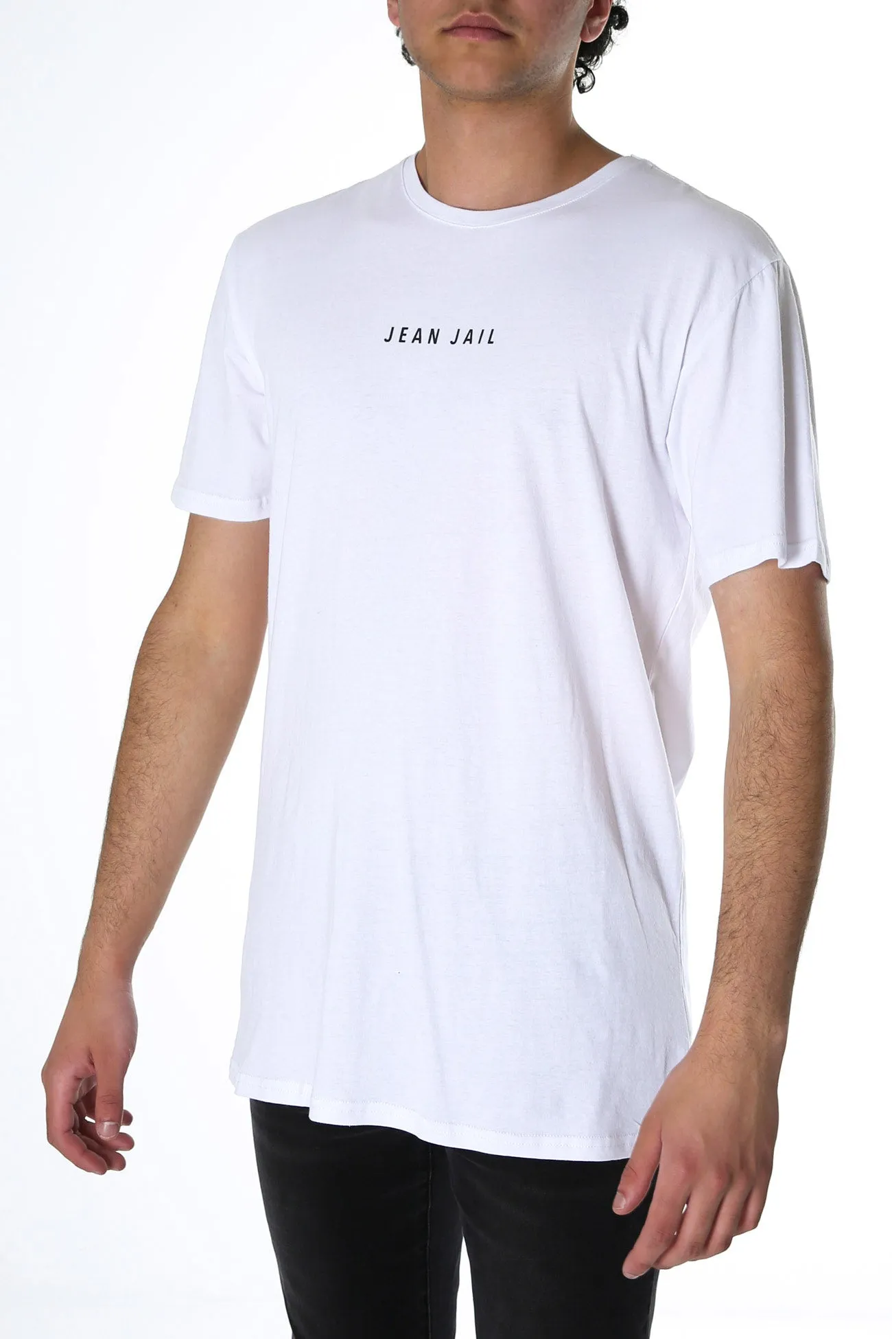 Logo Tee White