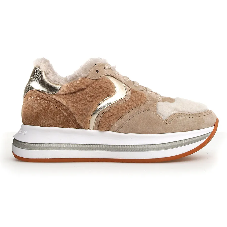 MELANY FUR-BEIGE-BROWN