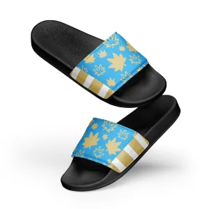 Men’s Gold Leaf slides