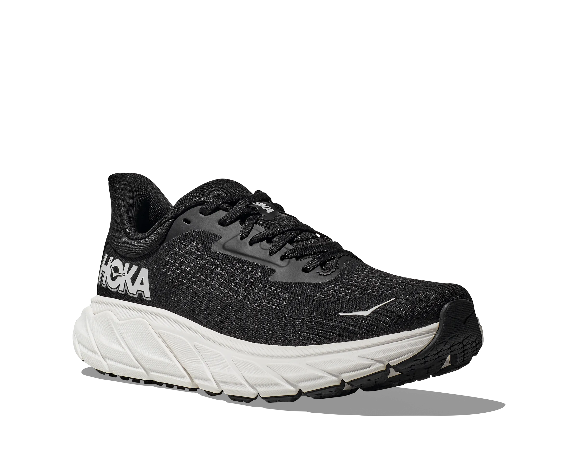 Men's Hoka Arahi 7 1147850BWHT Color:  Black/White