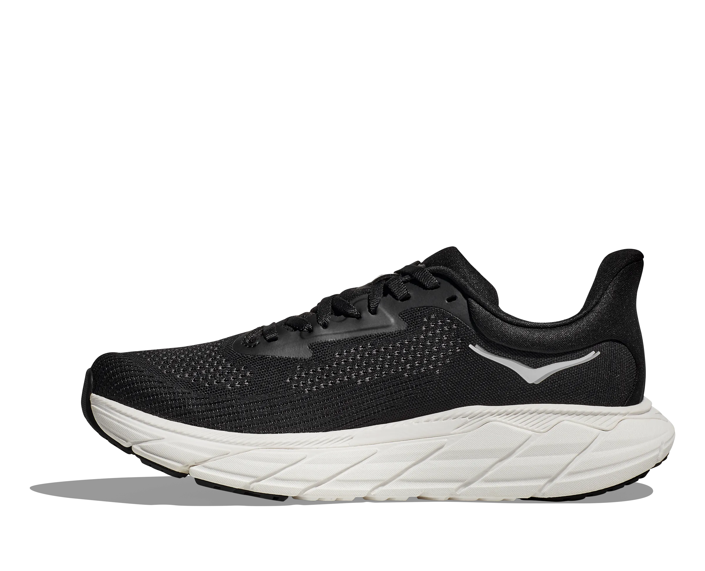 Men's Hoka Arahi 7 1147850BWHT Color:  Black/White