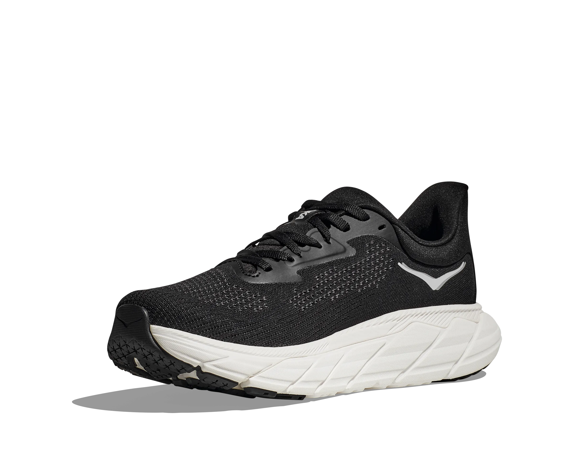 Men's Hoka Arahi 7 1147850BWHT Color:  Black/White