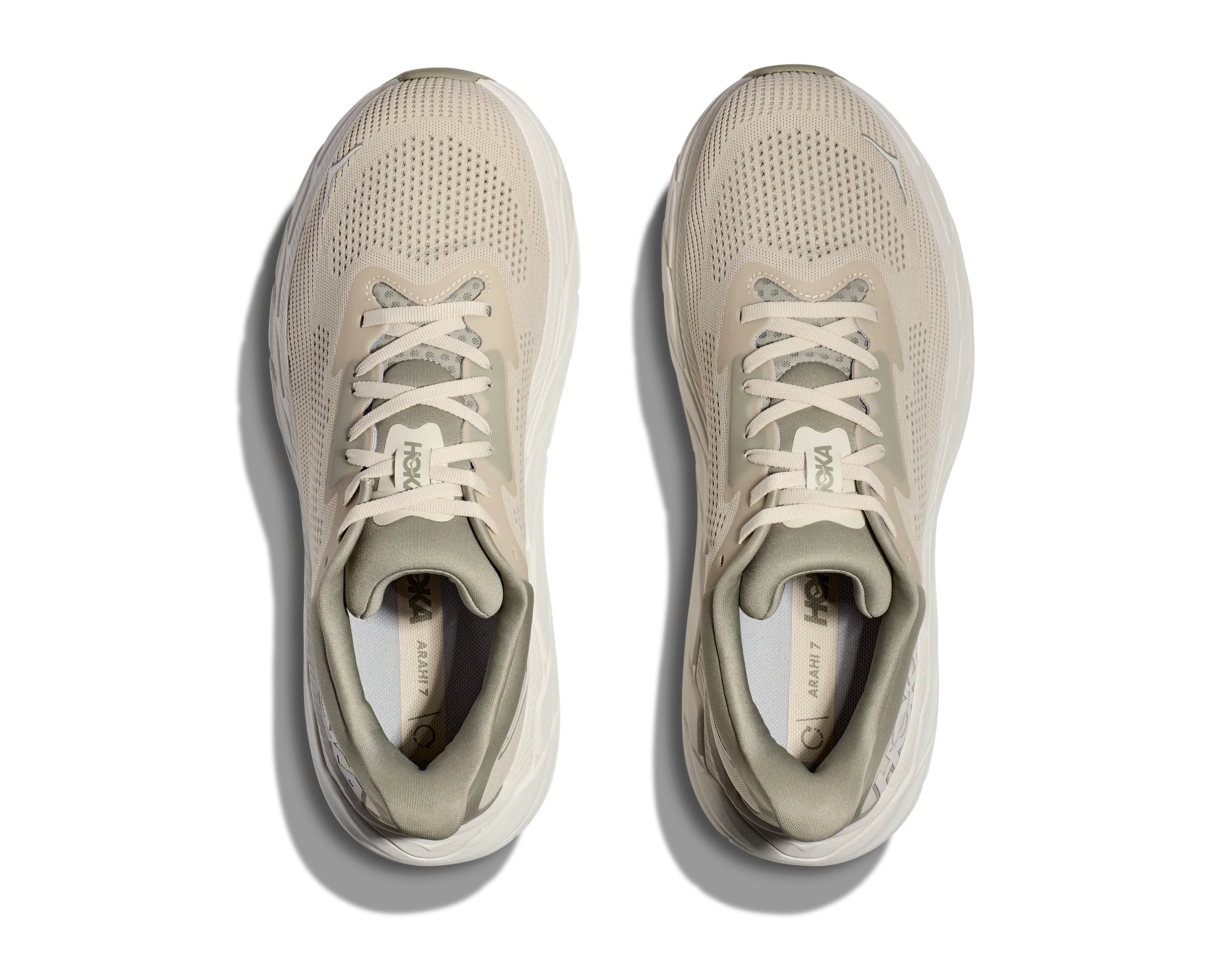 Men's Hoka Arahi 7 Wide 1147870OKB Color: Oat Milk/Honey