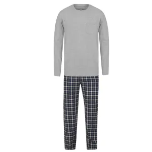 Mens Tokyo Laundry Checked Loungewear Pyjama Set