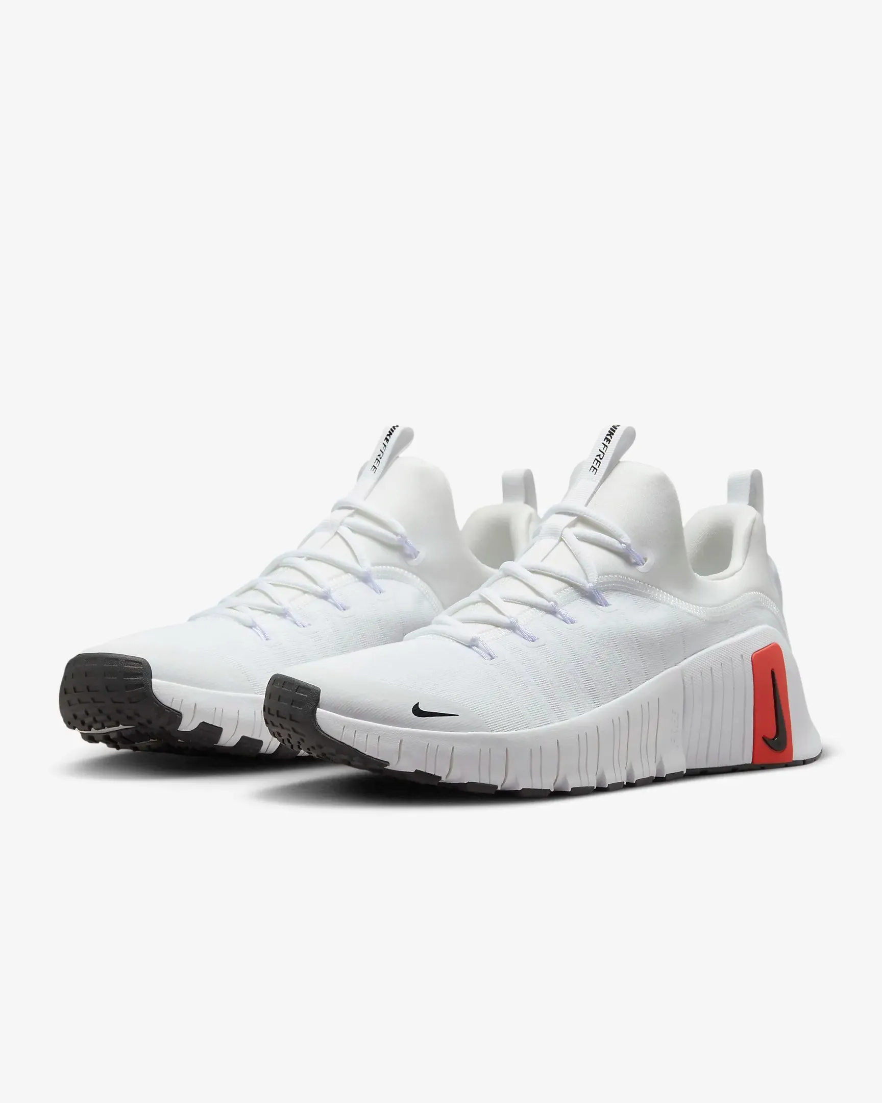 Nike Free Metcon 6 White Black Red Men's