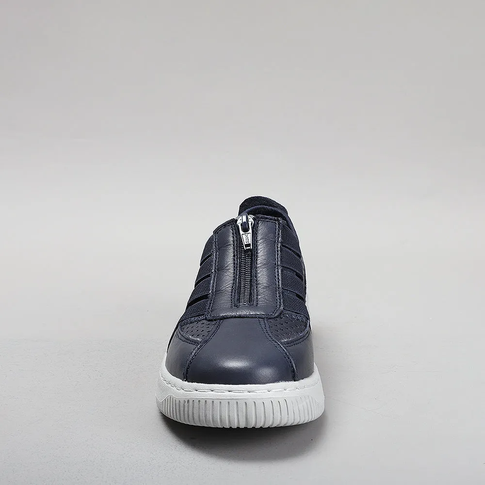 Nikki - Navy/Lt Grey Sole