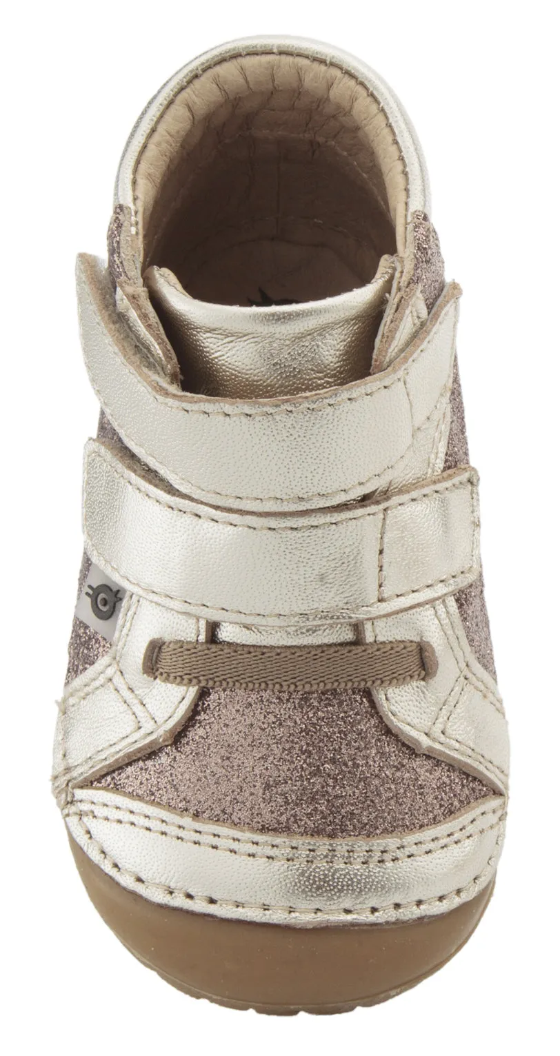 Old Soles Girl's & Boy's 4054 Glamster Pave Sneakers - Titanium/Glam Choc