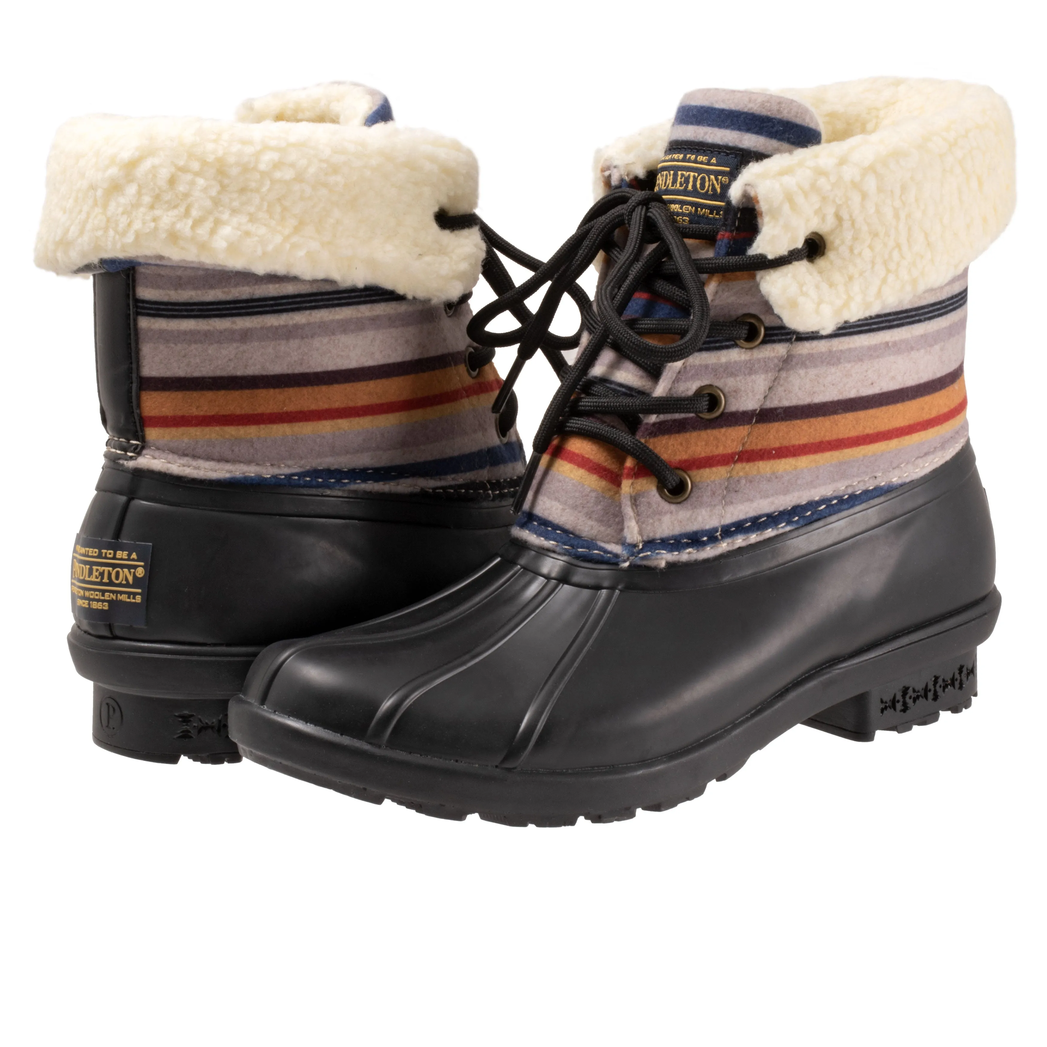 Pendleton Women's Black Bridger Duck Boot