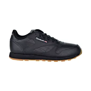 Reebok Classic Leather Big Kids Shoes Black/Gum