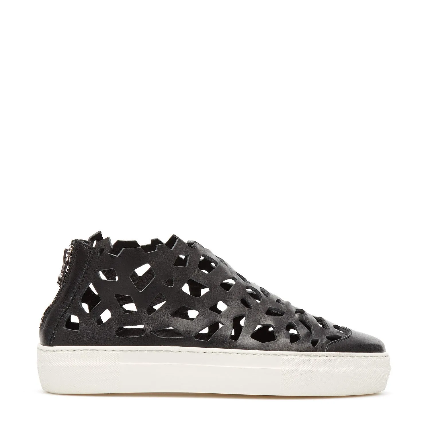 Round Matt Sneakers black