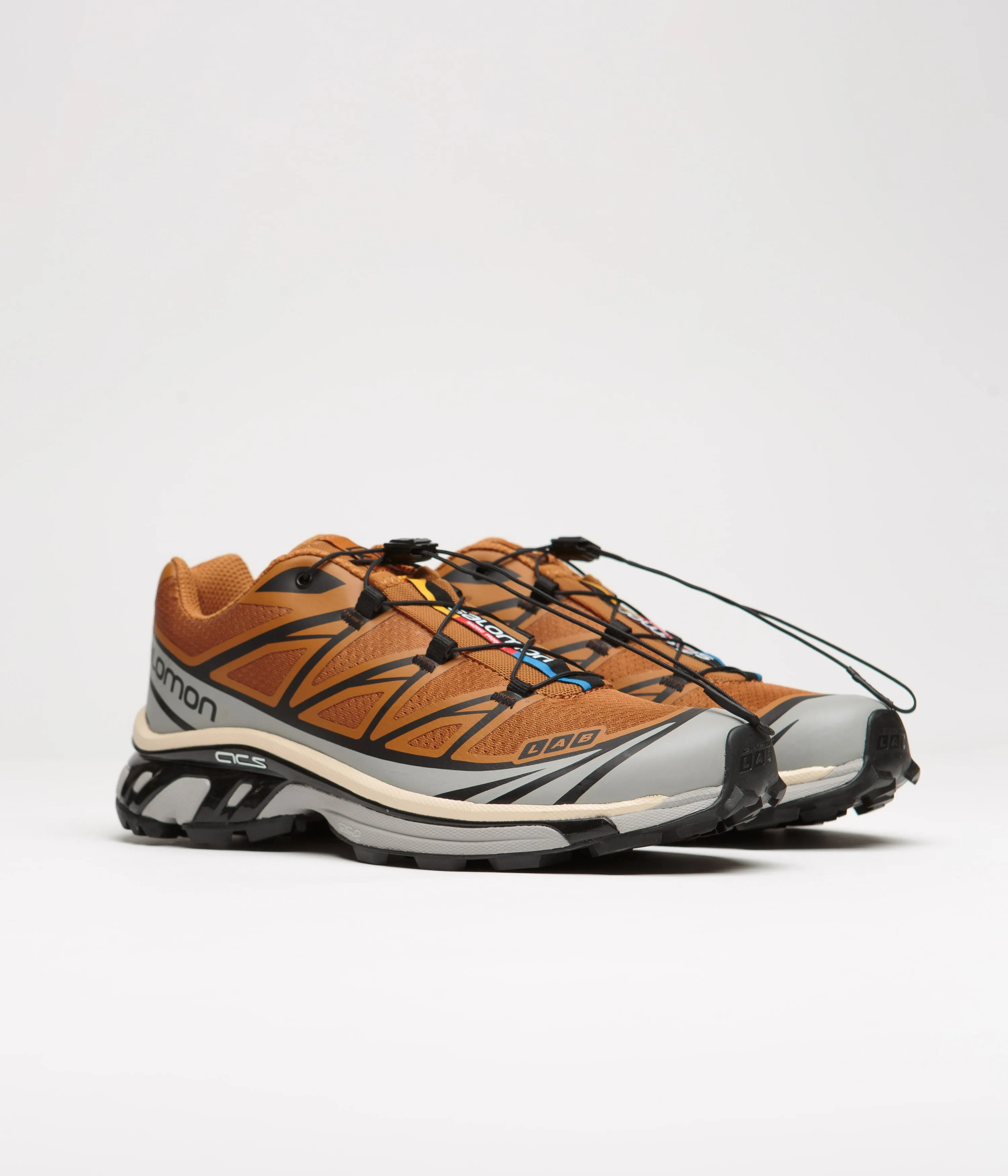 Salomon XT-6 Shoes - Cathay Spice / Quarry / Rose Cloud