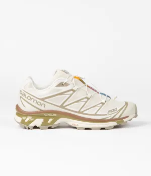 Salomon XT-6 Shoes - Turtledove / Vintage Khaki / Kelp