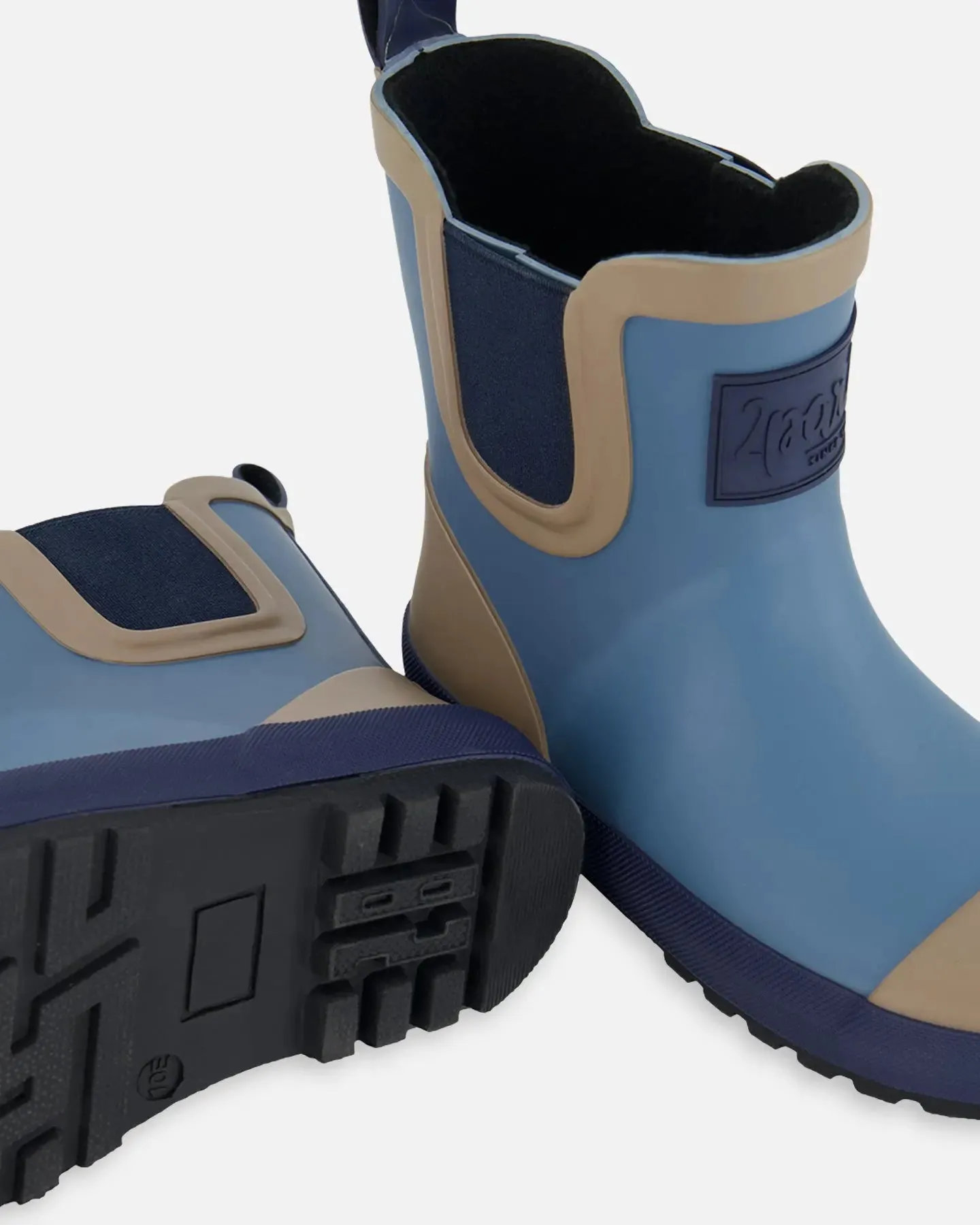 Short Rain Boots Blue