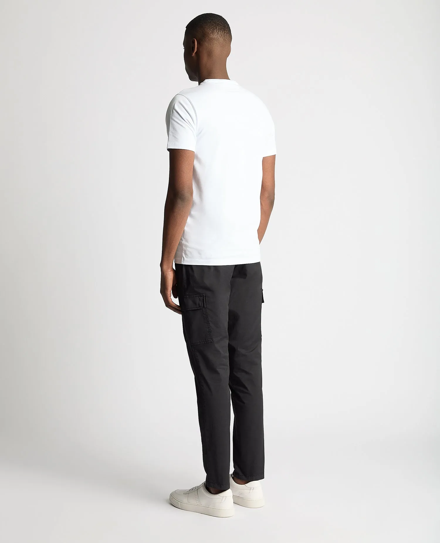 Slim Leg Cotton Stretch Cargo