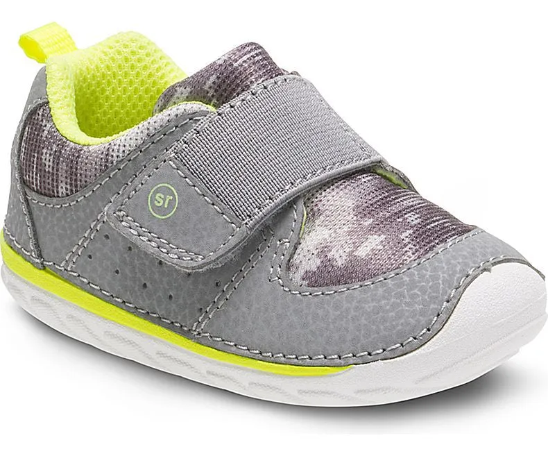 Stride Rite Grey Ripley Soft Motion Baby Sneaker