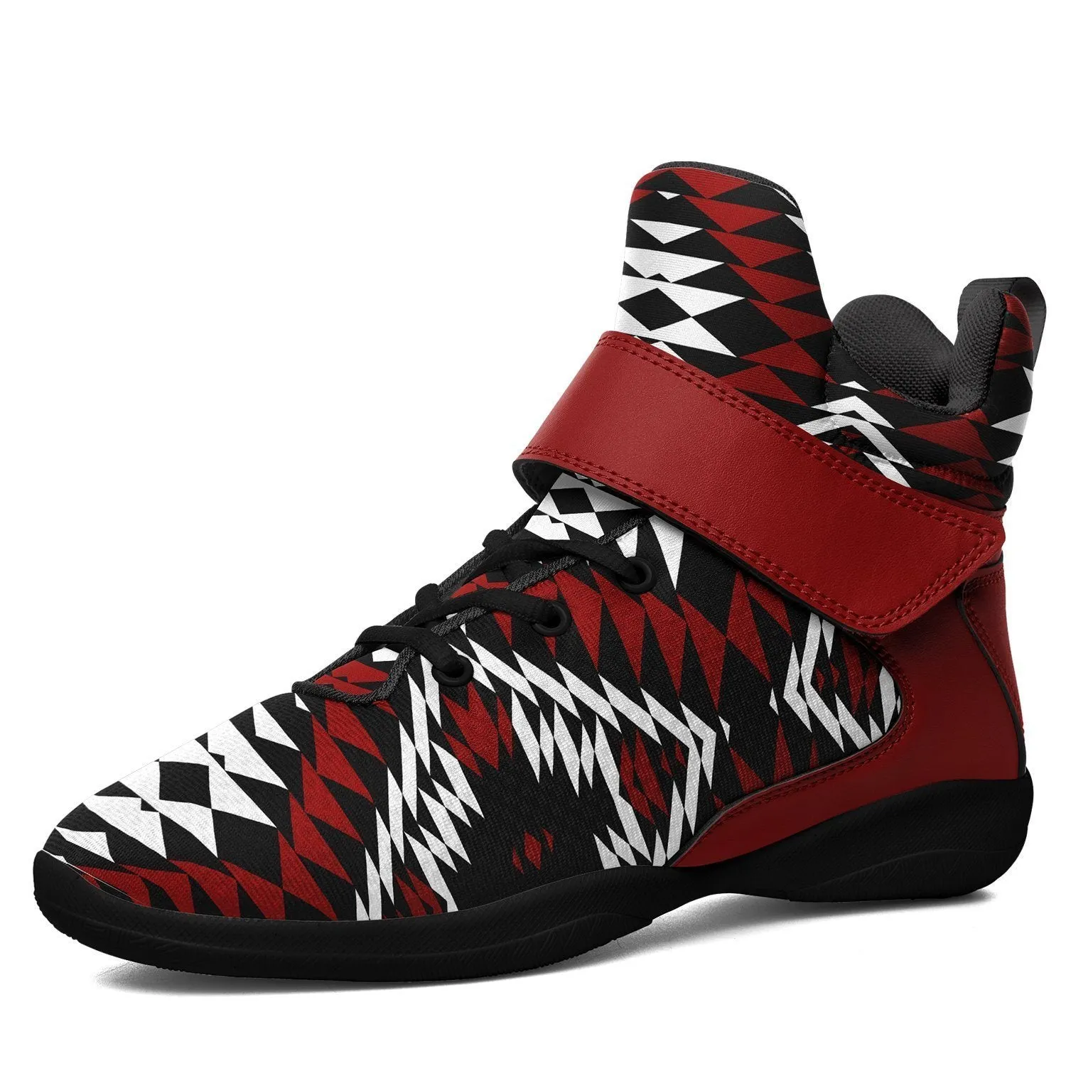 Taos Wool Ipottaa Basketball / Sport High Top Shoes - Black Sole